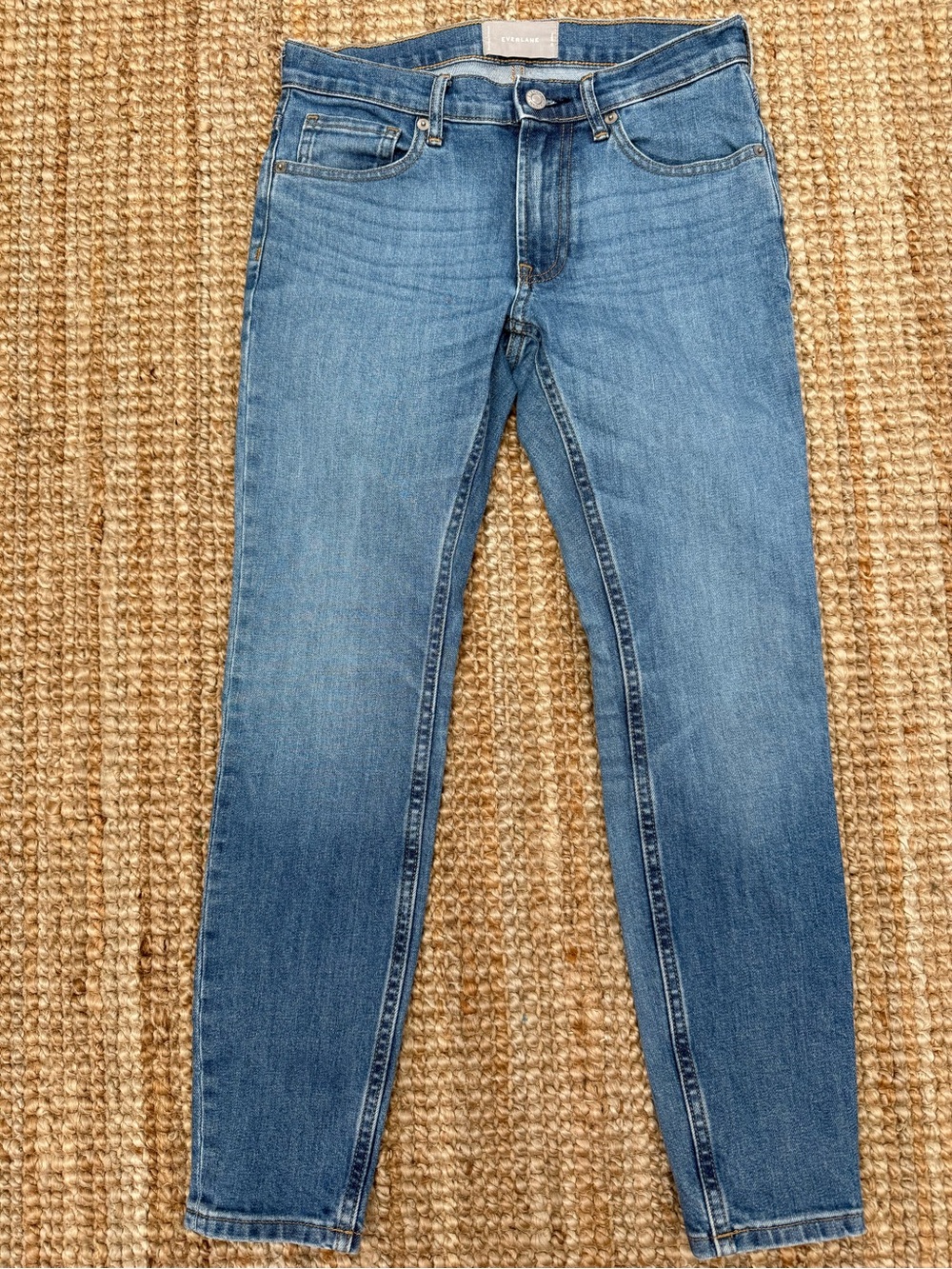 Everlane Women’s Skinny Jeans - Medium Blue Wash